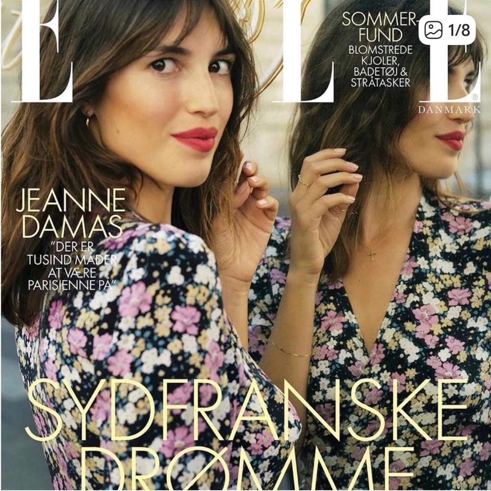 Gabinette from the 2020 Holiday collection.. as seen in Elle French magazine.